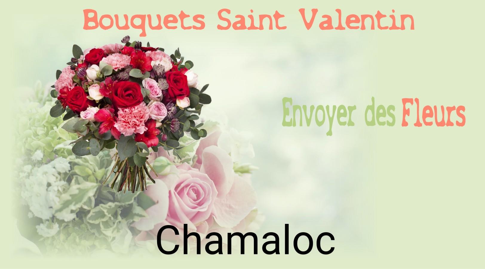 Roses de Saint-Valentin livrées à Chamaloc
